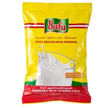 Safa Milk Powder 400Gm Pouch, 24 Pieces Per Carton